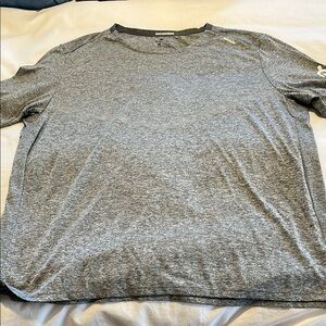 Nike Gray Short Sleeve Tee Classic Crew Neck